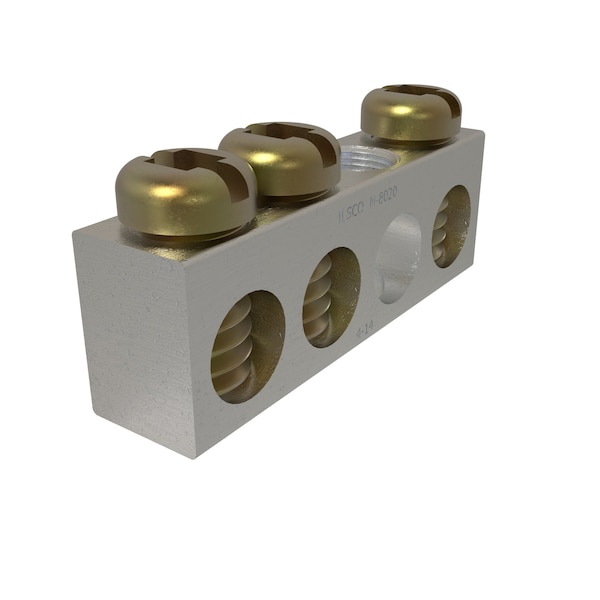 Aluminum Neutral Bar, Dual Rated, Conduc