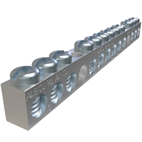 Aluminum Neutral Bar Connector, Conducto