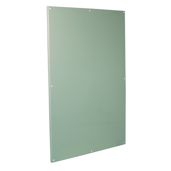 Back Panel, 39 in. H x 39 in. W, Carbon Steel