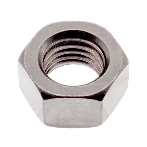 Hex Nut, 3/4"-20, Stainless Steel, Not Graded, Plain, 41/64 in Ht