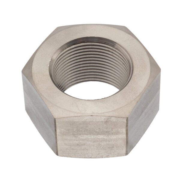 Hex Nut, 7/8"-20, Stainless Steel, Not Graded, Plain, 3/4 in Ht