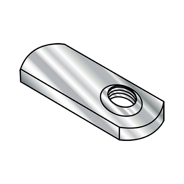 Tab Weld Nut, #14-28, 18-8 Stainless Steel, 1000 PK