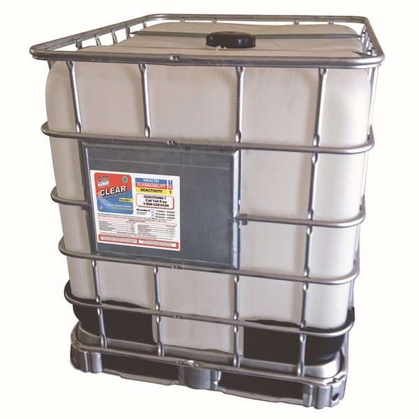 Cleaner/Degreaser, 275 Gal Tote, Liquid, Clear