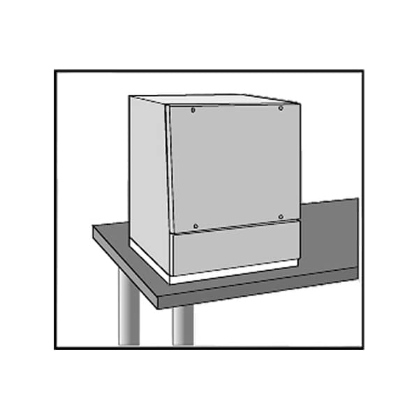 Bases for Sloped Front, fits 1200x600mm,