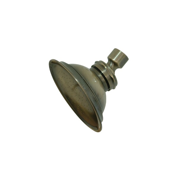 Shower Head, Antique Brass, Wall Mount