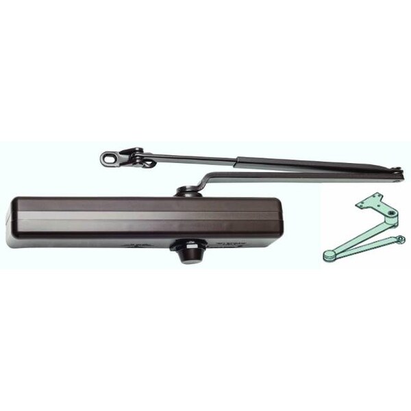 Manual, LCN 1460, Surface Mounted Closer, Interior and Exterior