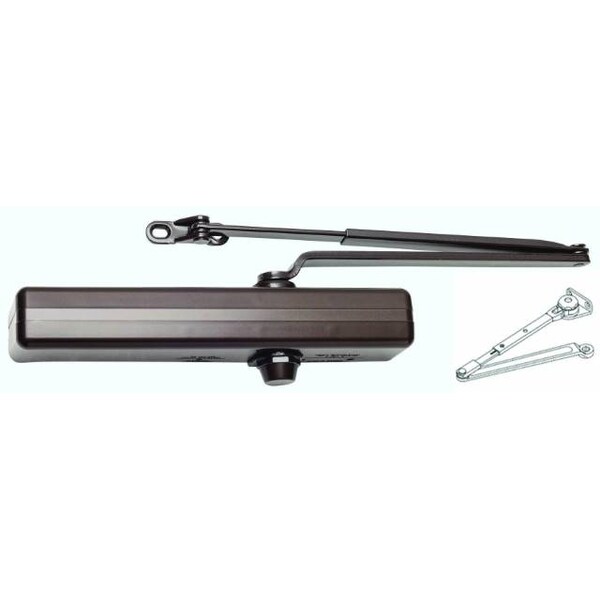 Manual, LCN 1460, Surface Mounted Closer, Interior and Exterior