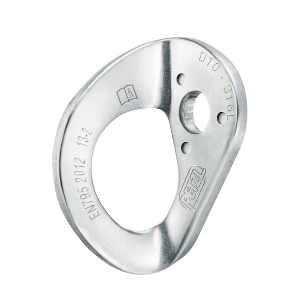 COEUR Stainless Steel Bolt Hanger, 10mm Diameter, 316L Stainless Steel For Exterior Use, Pack of 20