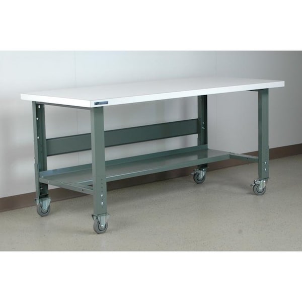 Workbench, Mobile, Height, Adj.