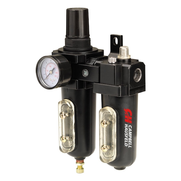 Filter/Regulator/Lubricator, 1/2" NPT