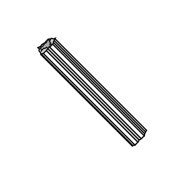 Screw Anchor, 1-1/2" L, Nylon, 1000 PK