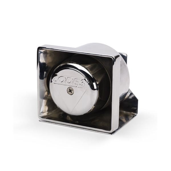 Bumper-Mount Speaker, Chrome, 100W