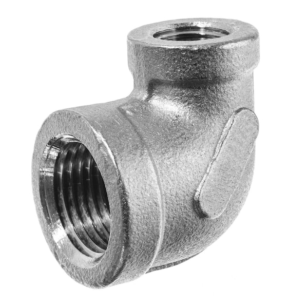 90 Elbow Reducer, 2 x 1 1/2 in, FNPT, 150
