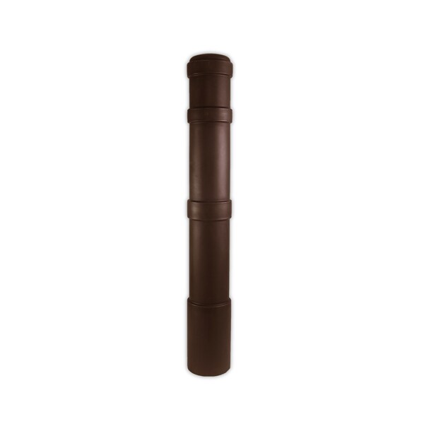 Royal Post Sleeve, 8-7/8" Dia, 72" H, Bro