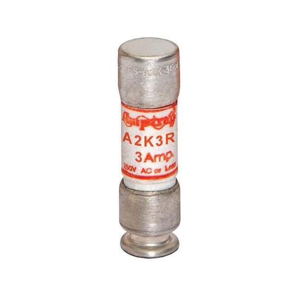 UL Class Fuse, RK1 Class, A2K-R Series, Fast-Acting, 3A, 250V AC