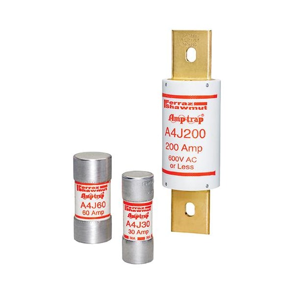 UL Class Fuse, J Class, A4J Series, Fast-Acting, 175A, 600V AC