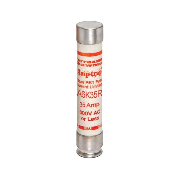 UL Class Fuse, RK1 Class, A6K-R Series, Fast-Acting, 35A, 600V AC