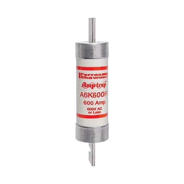 UL Class Fuse, RK1 Class, A6K-R Series, Fast-Acting, 600A, 600V AC