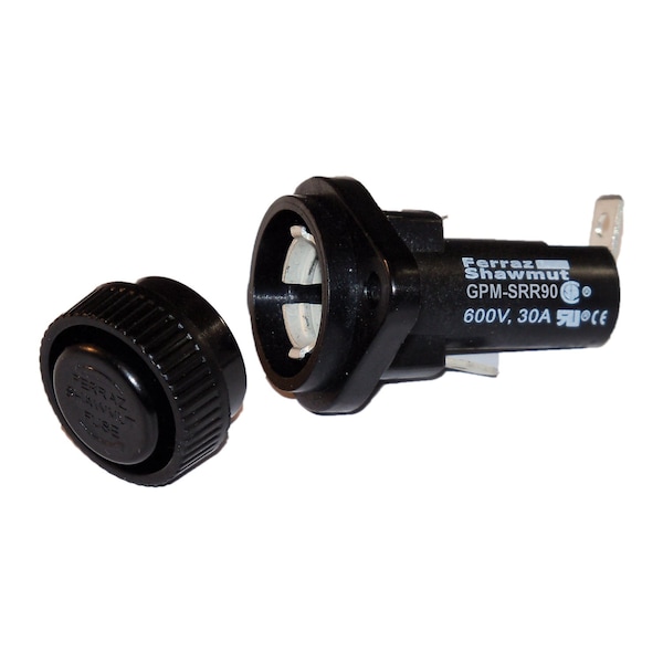 Fuse Holders, 1 Poles, 600V AC/DC Volt Rating