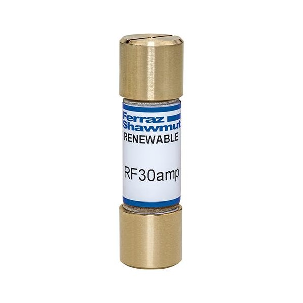 UL Class Fuse, H Class, RF Series, Fast-Acting, 30A, 250V AC