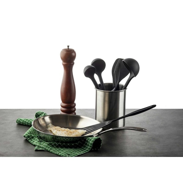 Wood Pepper Mill W/Mahogany, 12.5"