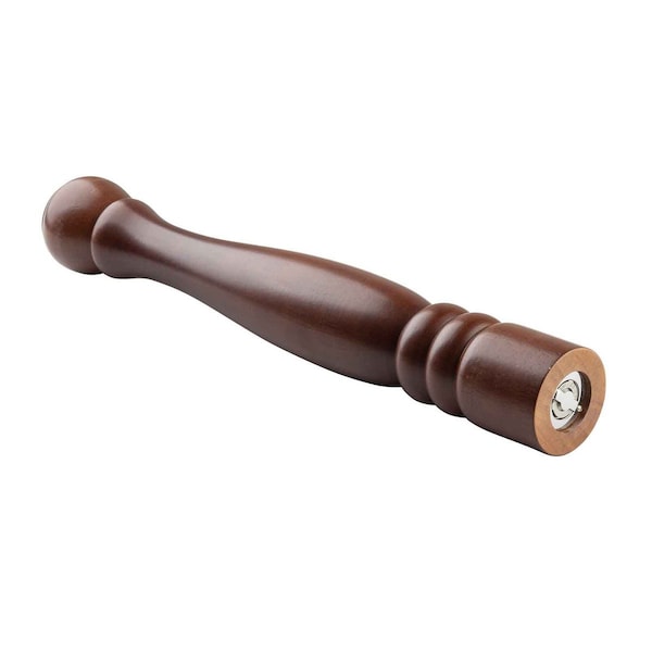 Wood Pepper Mill W/Mahogany, 18.4"