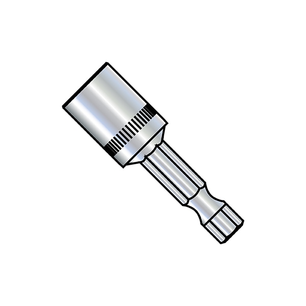 1/4X2 9/16X1/4 POWER MAGNETIC NUTSETTER PLAIN, PK20