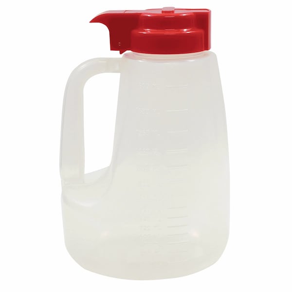 Option Dspnsr, Clrfd Pp, Plst Red Top, 64OZ