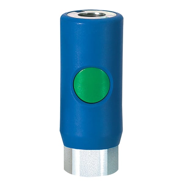 High Flow 1/4"Female Flow Euro Style Coupler
