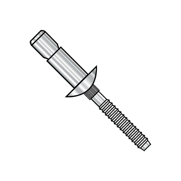 Nail Drive Anchor, 1/4" Dia., 3/8" L, Stainless Steel 500 PK