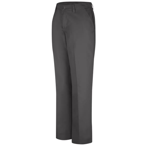 Women's Women's Dura-Kap Industrial Pant, 10, Charcoal, Cotton/Polyester