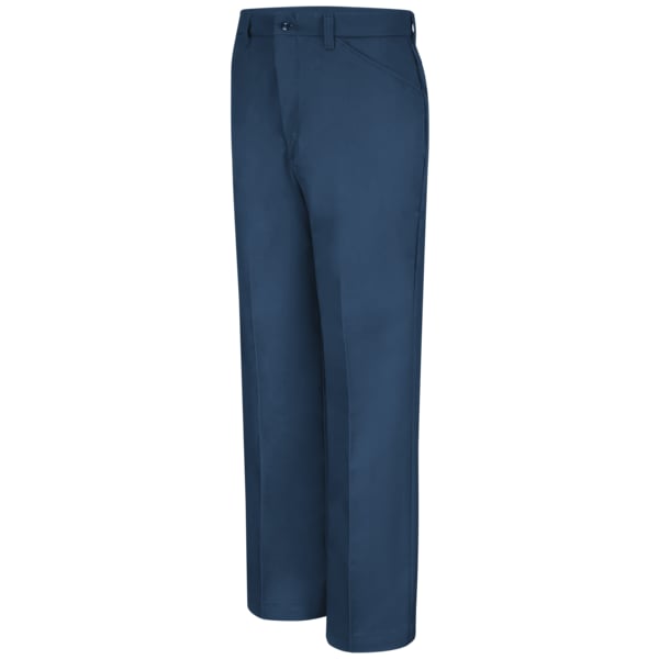 Men's Mens Work Pant, 28, Navy, 65% Polyester/35% Cotton