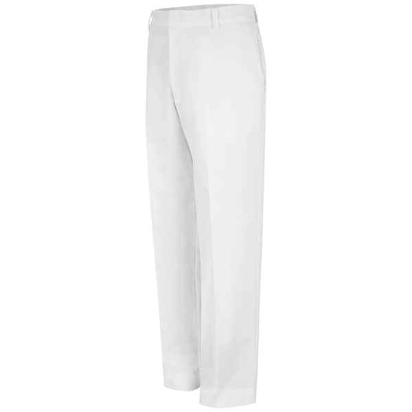 Men's Durakap Pant, 33 in, White, 35% Cotton, 65% Polyester