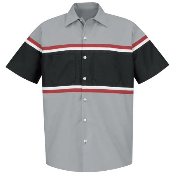 Mns Multi-Stripe Generic Image Shrt, 4XL