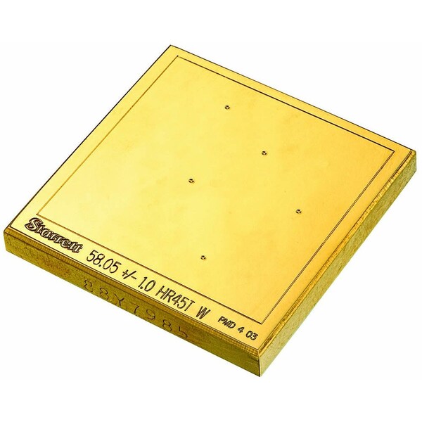 Rockwell Test Block for HR45T50 Scale