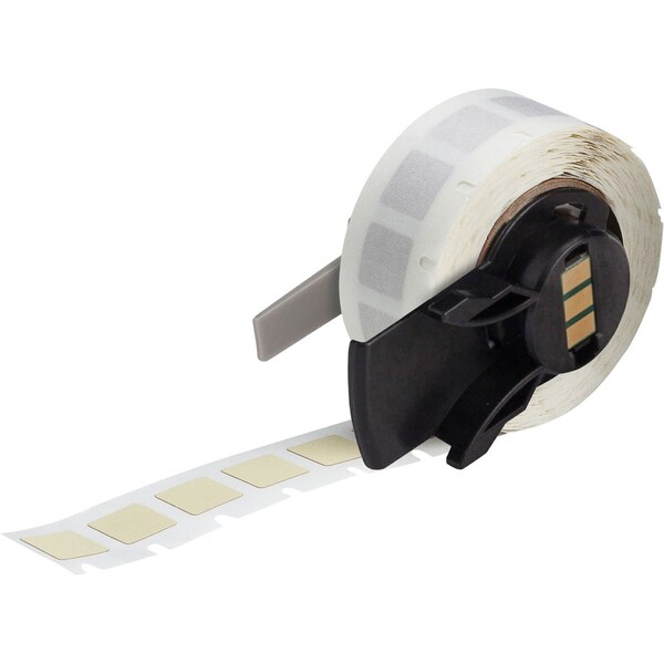 Pre-Cut Label Stock Roll, Yellow, Matte