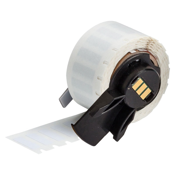 Pre-Cut Label Stock Roll, White, Gloss