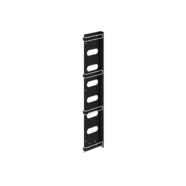 Vertical Cable Manager 2, Black, Steel