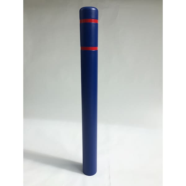 Post Sleeve, 4.5" Dia, 64" H, Royal Blue