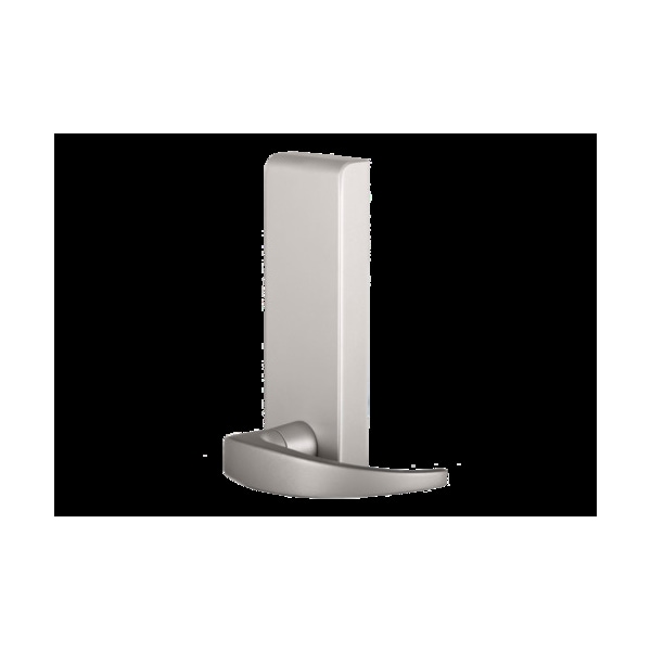 QET130 Exit Trim, Passage, Summit Lever, Satin Chrome
