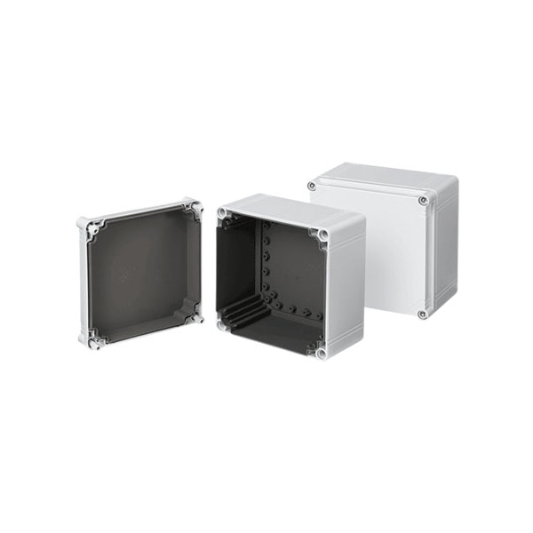 QLINE I, EMC, Type 4X, 200x200x123mm, Polycarbonate