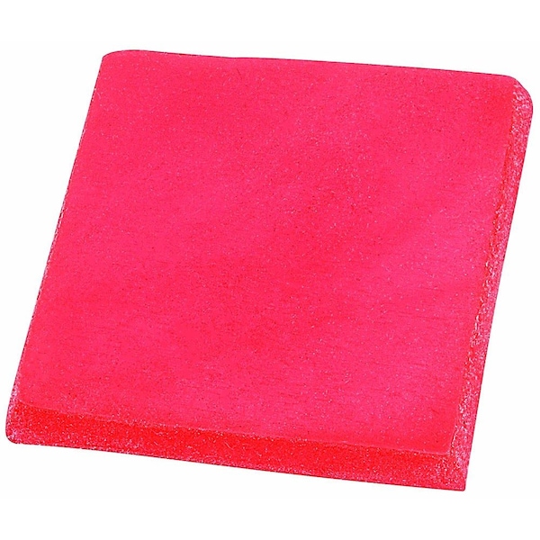 Calibrated Rubber Test Block, Red