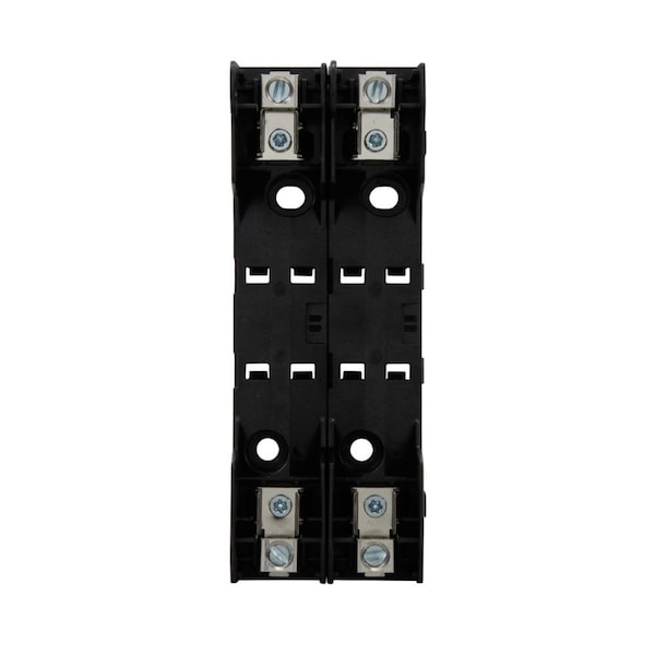 Open Fuse Block, R UL Class, 600V AC/DC Volt Rating, 2 Poles, Box Lug