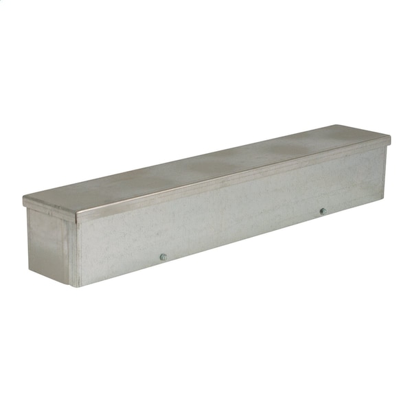 Screws Electrical Enclosures, 8 in H, 48 in D, 8 in W, 3R, Carbon Steel