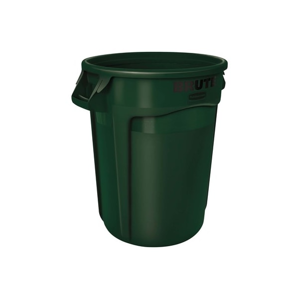 55 gal. Trash Can, Green
