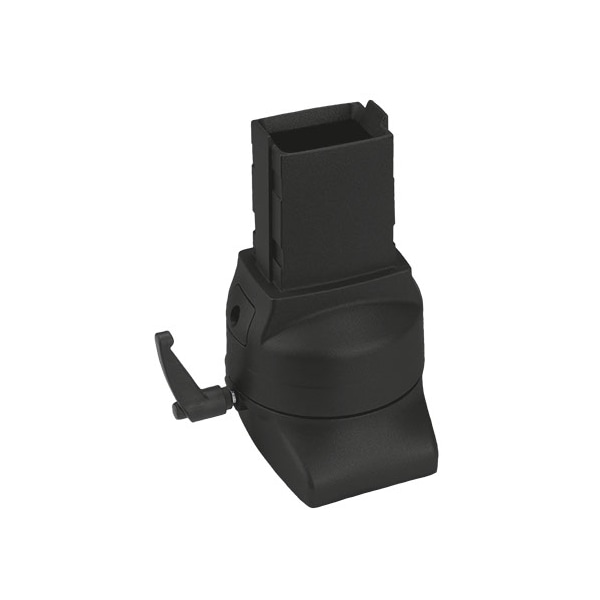 SYSPEND 180-MAX Flange Coupling, Black, Aluminum