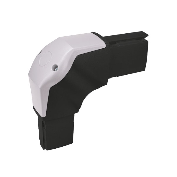 SYSPEND 180-MAX Reduction Elbow, Black, Aluminum