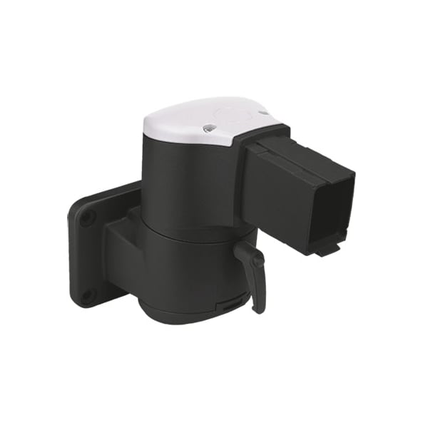 SYSPEND 180-MAX Horizontal Wall Joint, Black, Aluminum