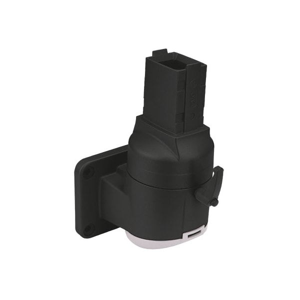 SYSPEND 180-MAX Vertical Wall Joint, Black, Aluminum