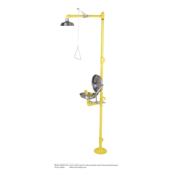 Combo, Floor, S/S Bowl, S/S Shower